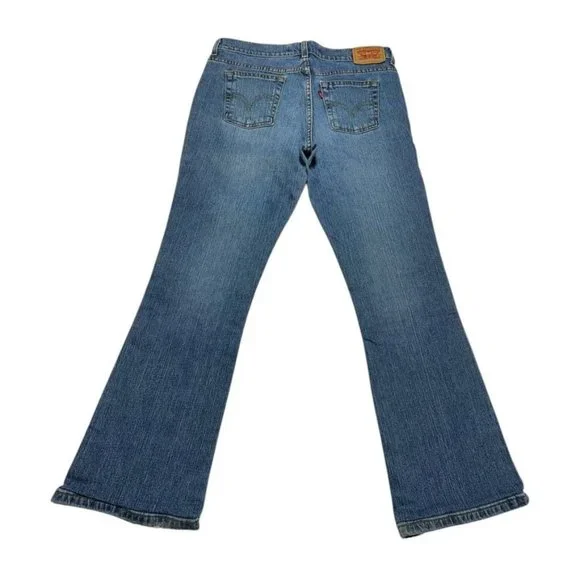 Levi's 515 Bootcut Jeans Blue Size 6 - Picture 9 of 11